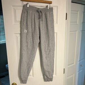 Under Armour Mens Light Gray Sweatpants